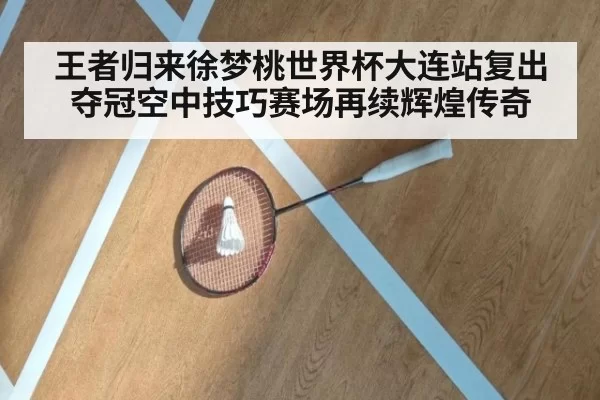 王者归来徐梦桃世界杯大连站复出夺冠空中技巧赛场再续辉煌传奇